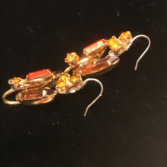 Citrine & Smokey Quartz Earrings ~ Custom Made ~ - Picture 4 of 6